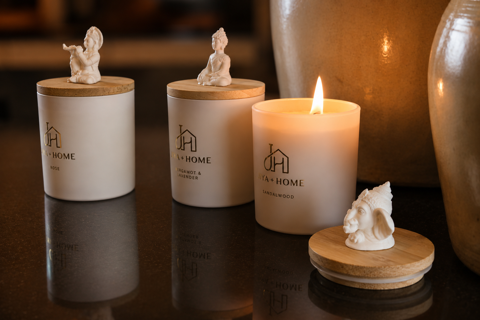 A Jiya and Home candle for a new beginning